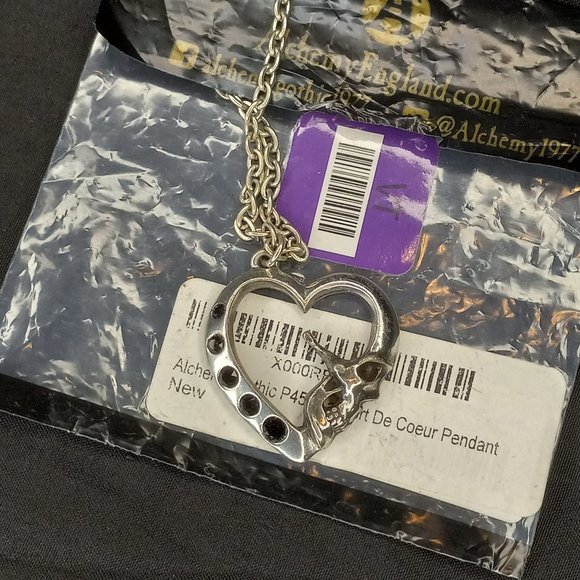 Alchemy of England retired la Mort De Coeur Pendant - Picture 1 of 3